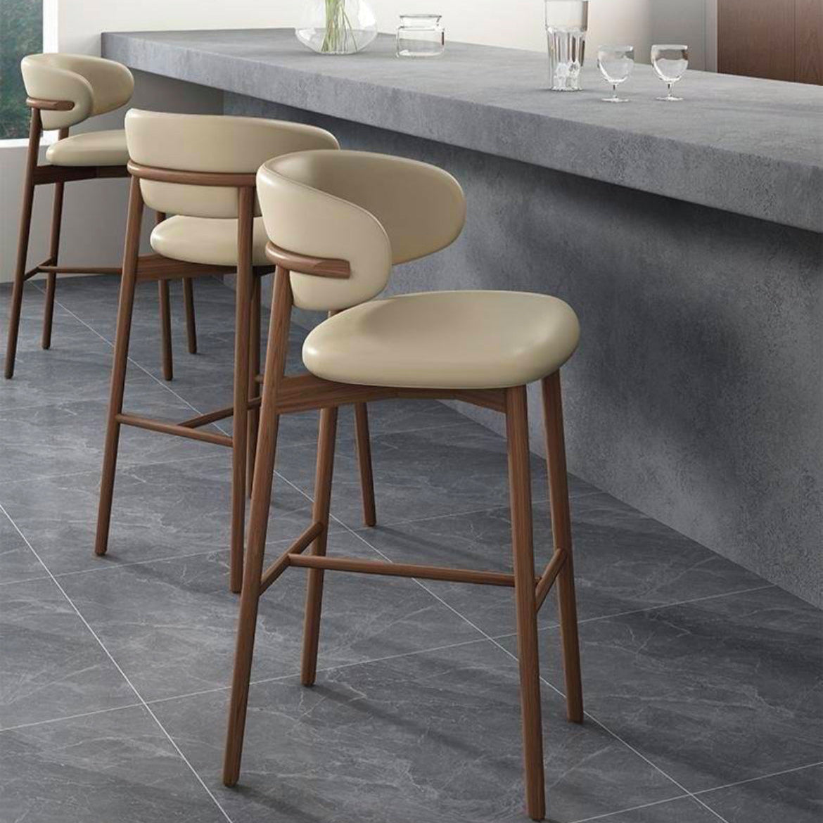 Ruby Barstool