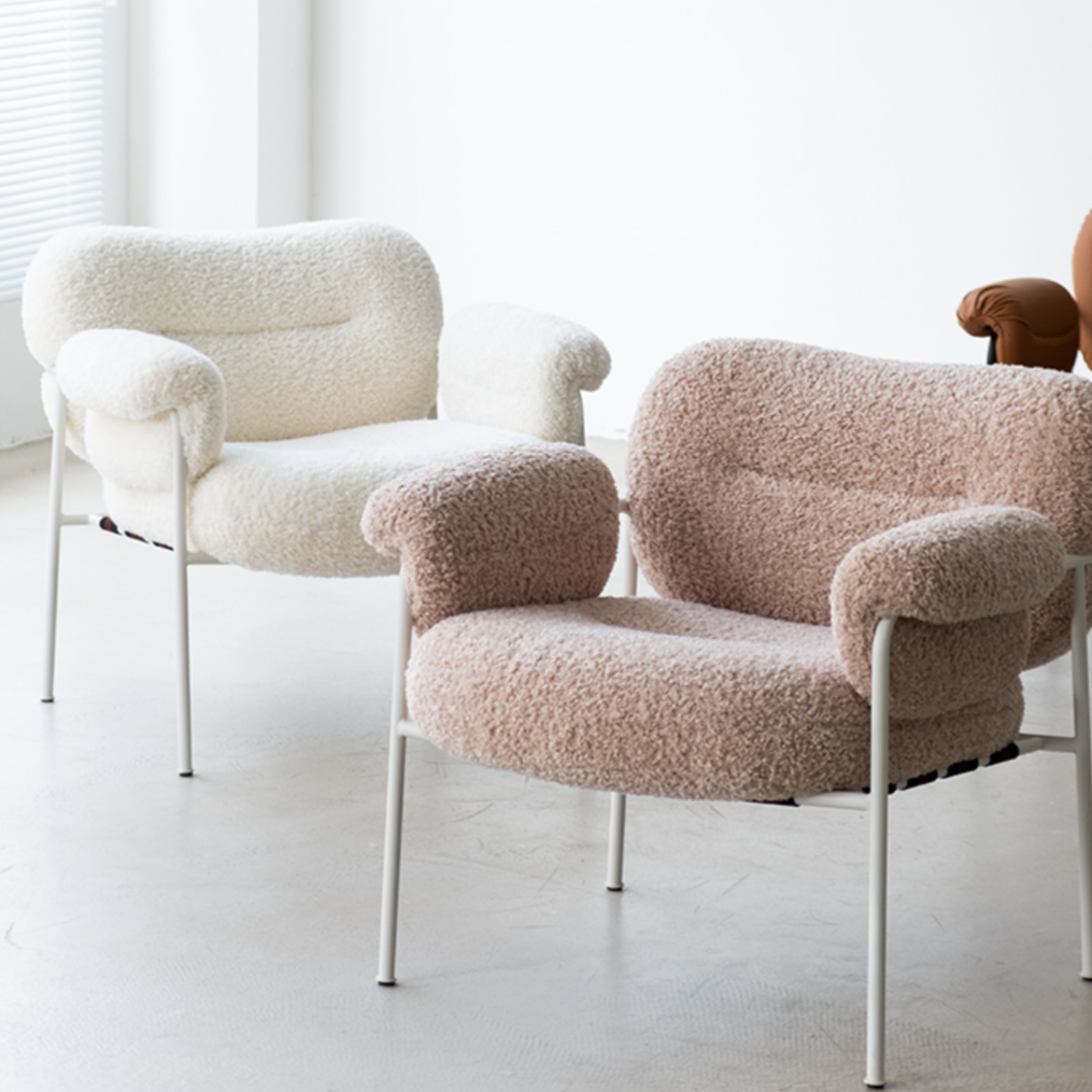 Boucle Snoog Armchair