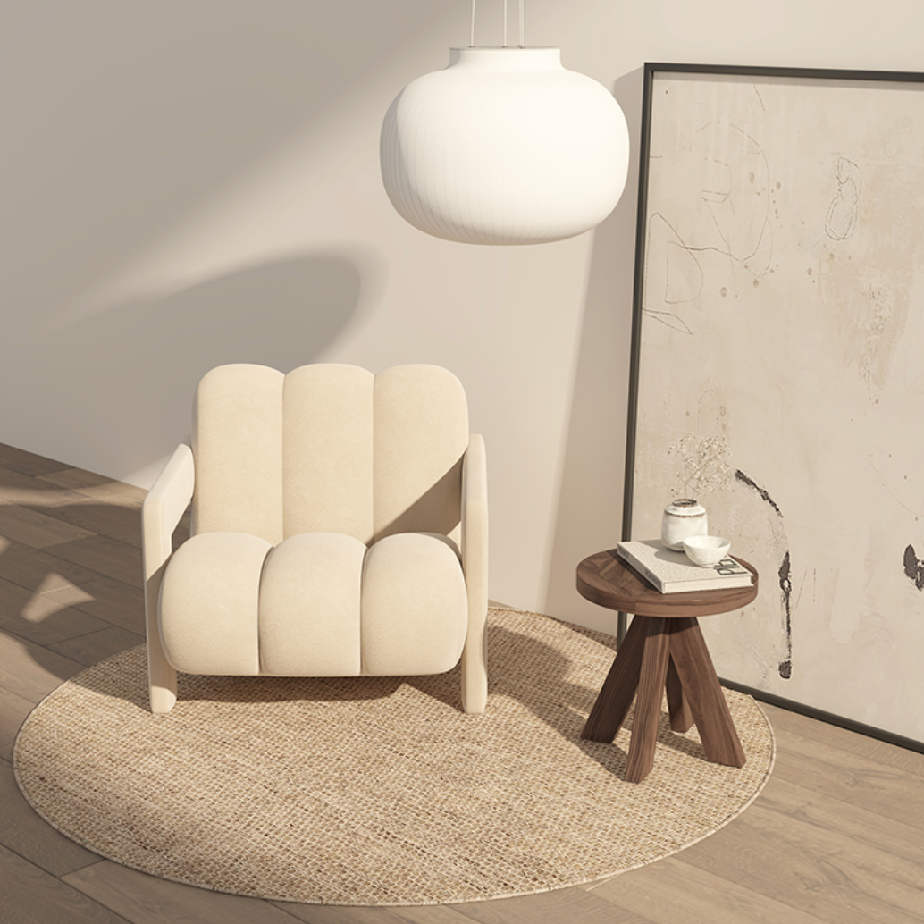large designer armchair
