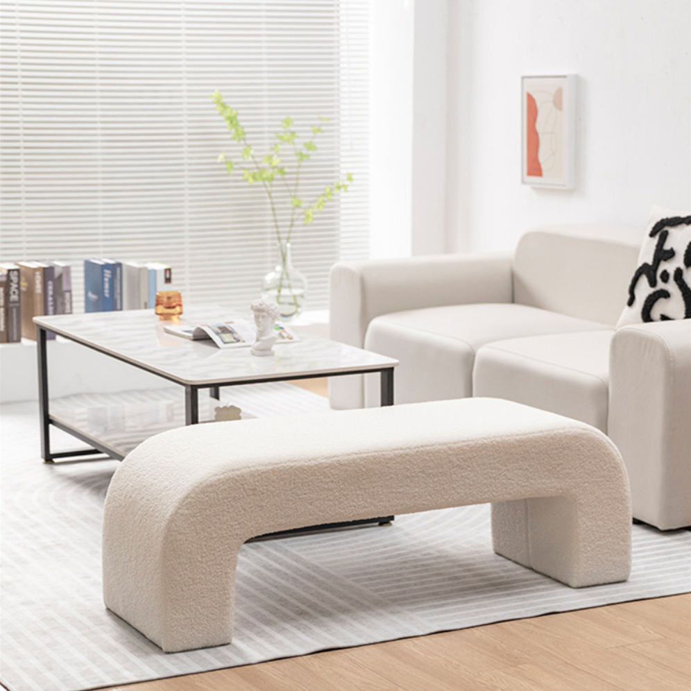 boucle-bench-chair-modern