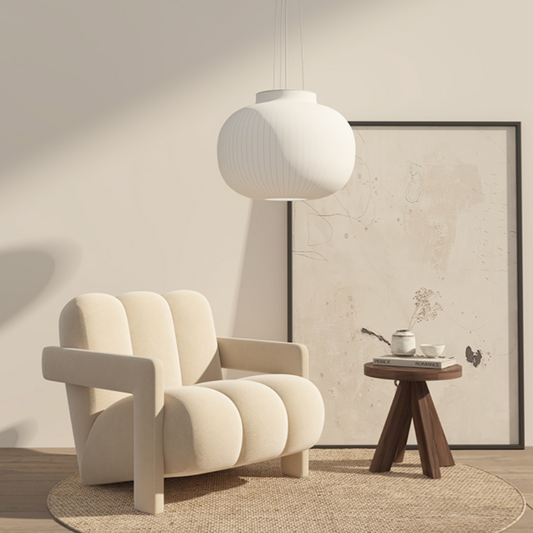 large designer armchair
