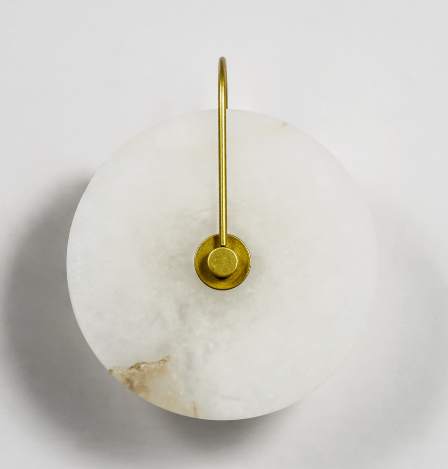 Natural Marble Wall Light