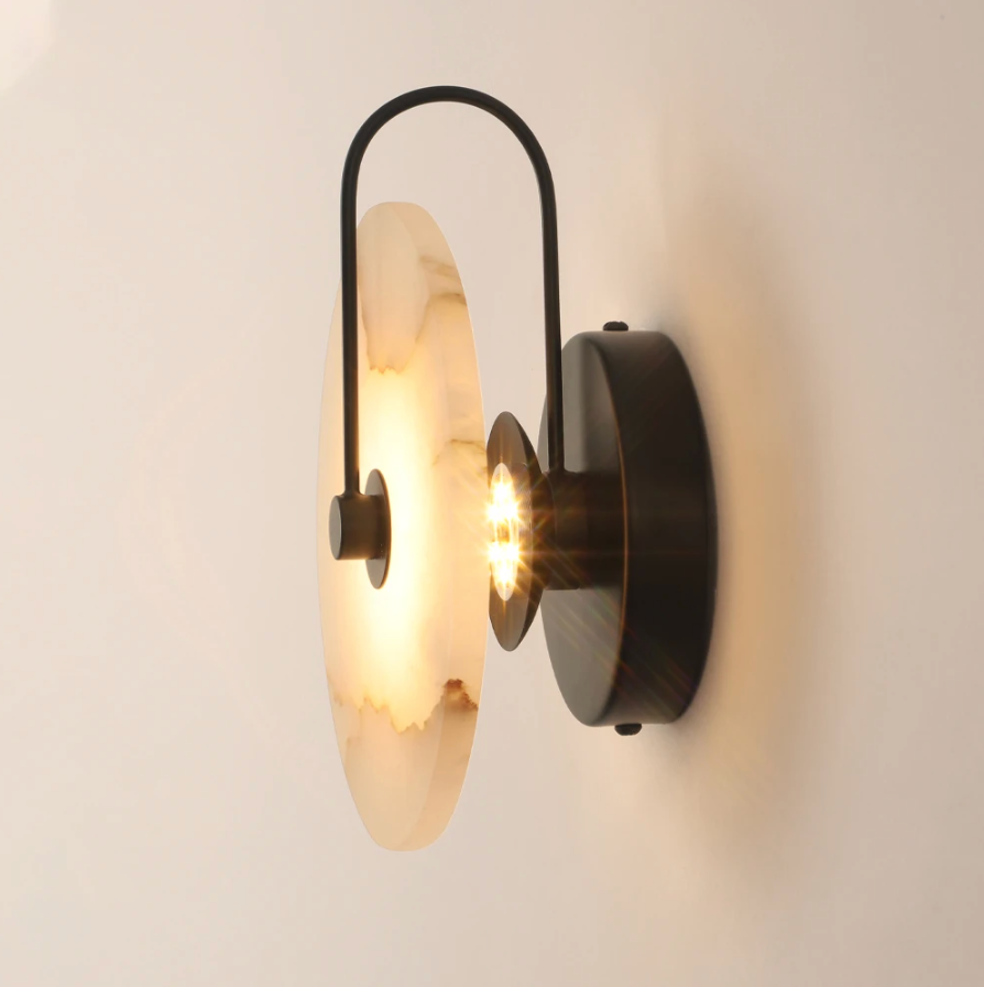 Natural Marble Wall Light
