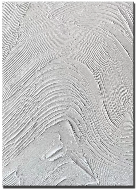 White Waves Painting