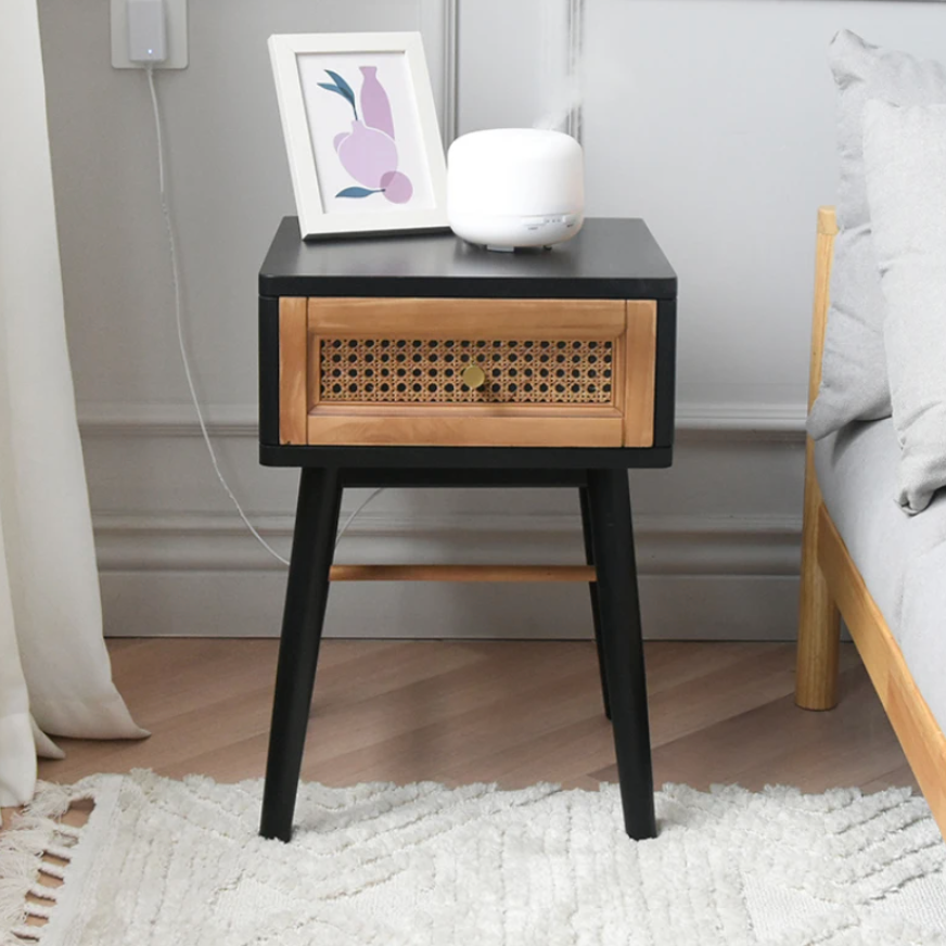 wicker-wood-side-table