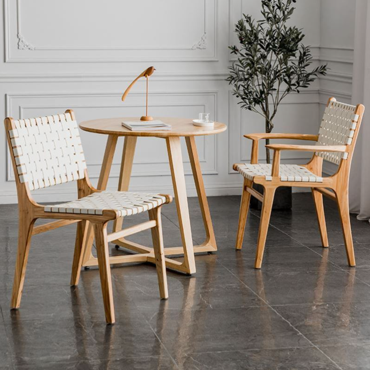 Saddle Dining Chair