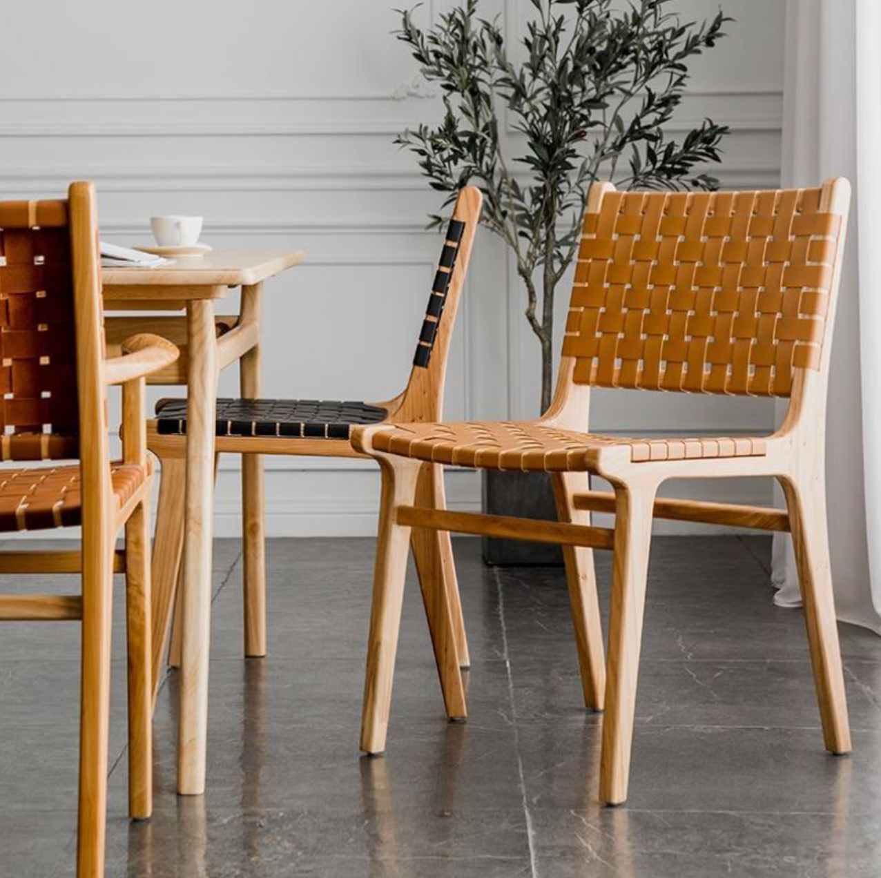 Saddle Dining Chair