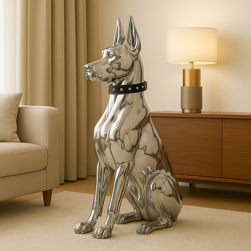 Dobermann Sculpture