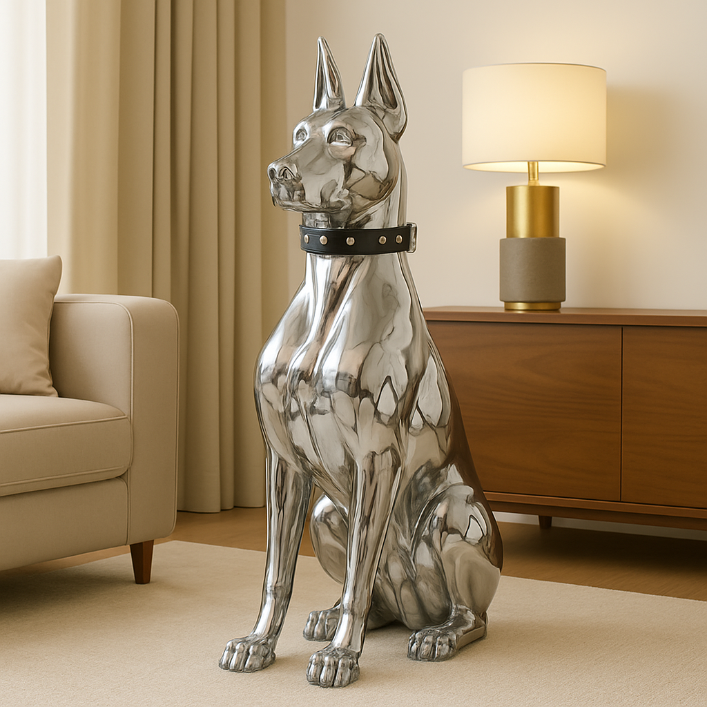 Dobermann Sculpture