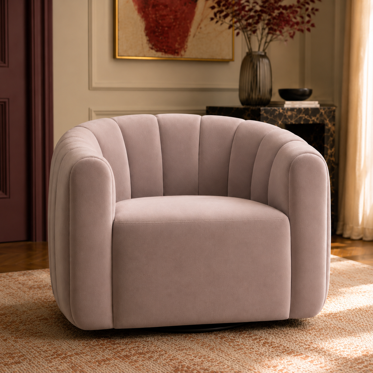 Monroe Swivel Armchair