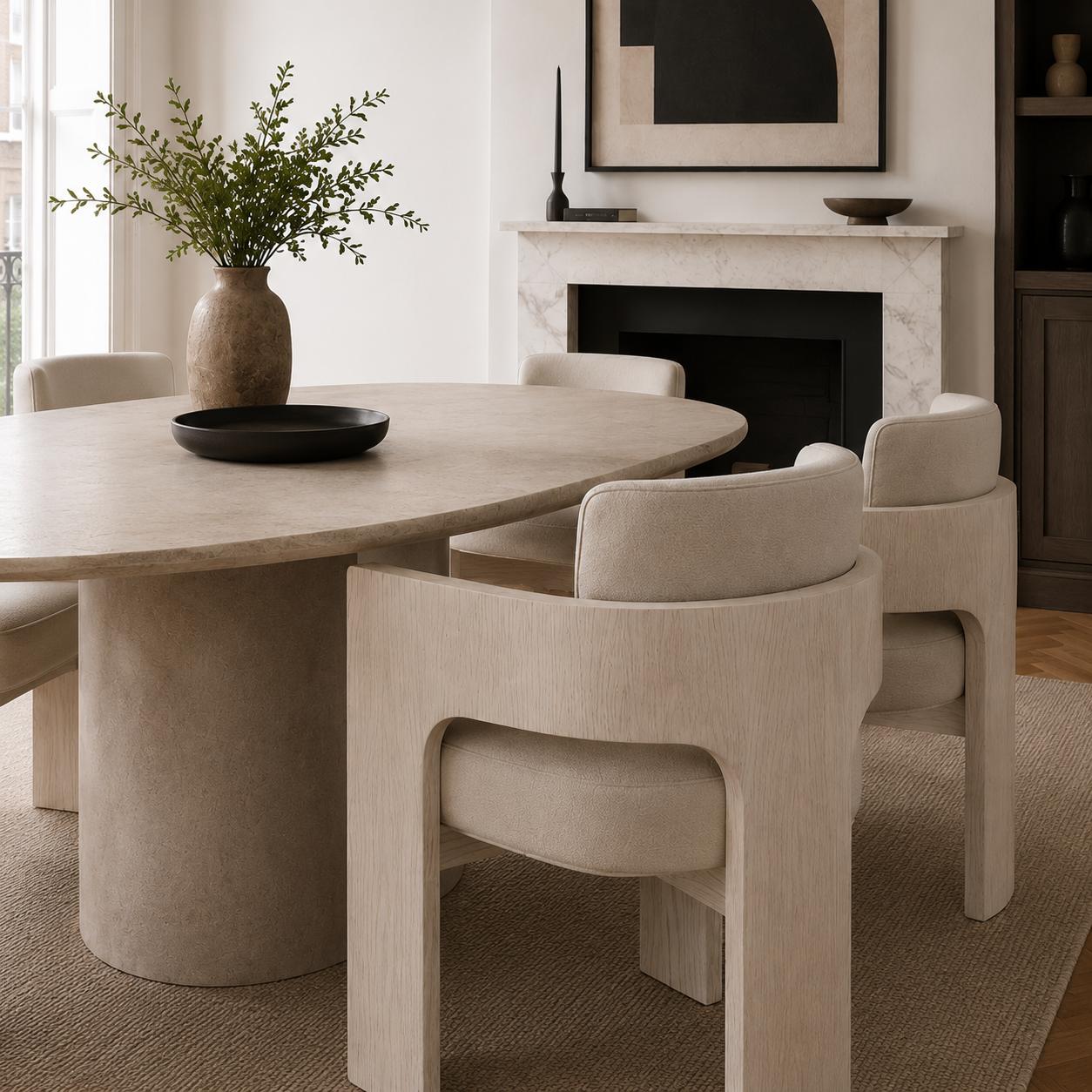 divine luxury dining chair leather 