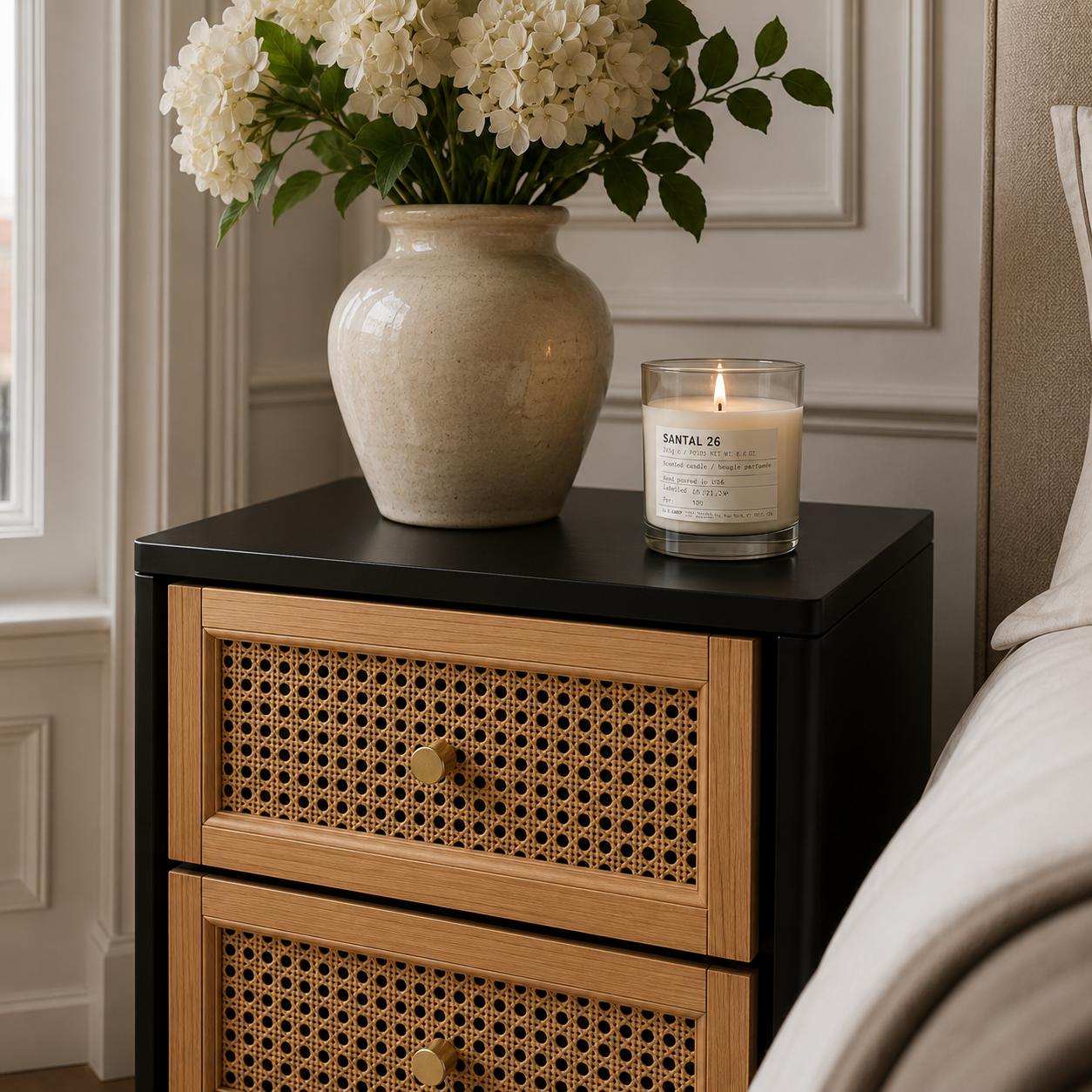 drewe bed side table elite home decor modern bedroom furniture
