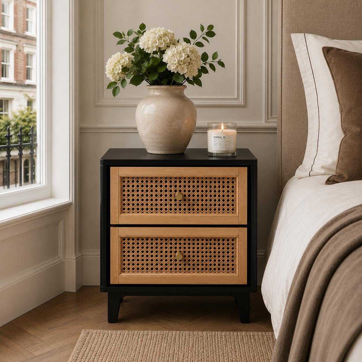 drewe bed side table elite home decor modern bedroom furniture