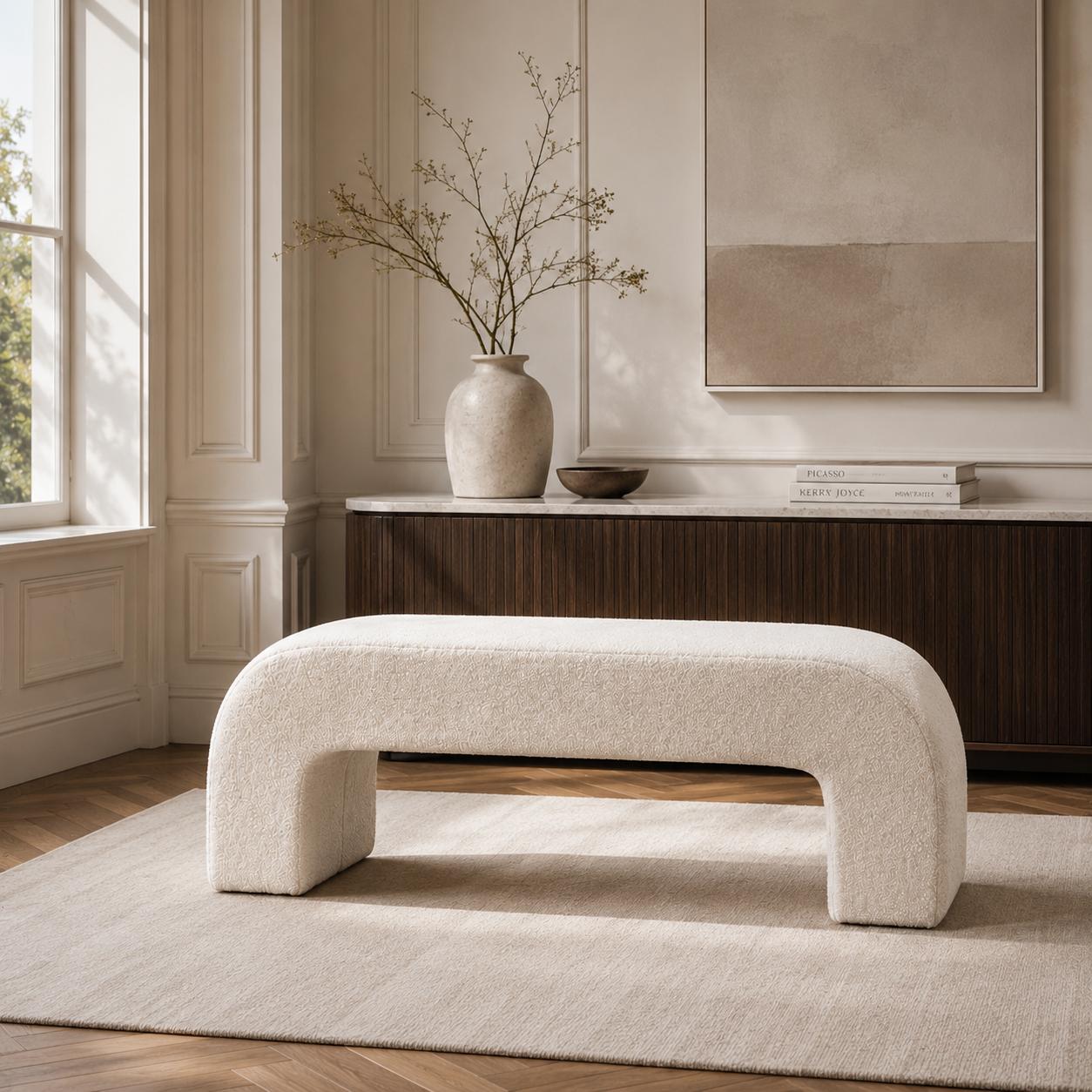 george bench soft boucle high quality luxury furniture modern elite home decor