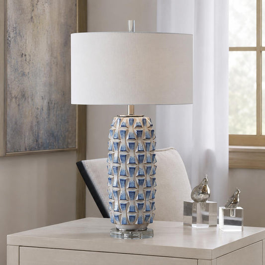 roka modern ceramic table lamp luxury lighting elite home decor 